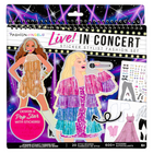 Fashion Angels Live In Concert Sticker Stylist-CREATE CONCERT LOOKS – Design fun and stylish concert scenes with creative stickers