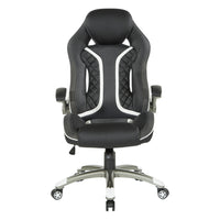 DESIGNlab By OSP Xplorer 51 Gaming Chair - Multi Coloured Accents-Flip up padded armrests 