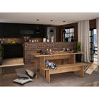 Manhattan Comfort Nomad 67.91" Modern Dining Table - Nature-10