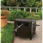 Suncast Slide Trak Hose Hideaway for 175' Hose - Java-Guide allows you to manually guide the hose to ensure even winding, without touching the hose.