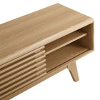 Modway Render 48" TV Stand - Oak-Two Cable Management Holes