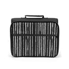 Pep Rally 2" Zipper Binder - Stripes Design-2" D-rings