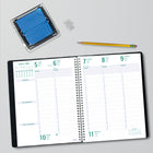 Blueline 2026 Planifi-Action 13-Month 5-Day Weekly/Monthly Planner - 10-1/4" x 7-5/8" - Black - French-Certified under FSC license code: FSC C102682. The Forest Stewardship Council enables businesses and consumers to choose products made with materials sourced from responsible forestry, promoting environmentally appropriate, socially beneficial, and economically viable management of the world's forests