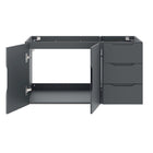 Modway Vitality 36" Bathroom Vanity Cabinet - Grey-8