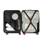 Reebok The Captain Collection Hardside 21.5" Carry-On Luggage - Orange-Telescopic trolley handle with multi-stage locking heights