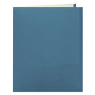 Staples Twin Pocket Portfolio - Letter Size - Light Blue-No fastener