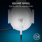 Razer Blackshark V2 X (Playstation Licensed) Headset - White -Advanced passive noise cancellation: Closed cushioned earcups provide an improved seal for greater sound isolation