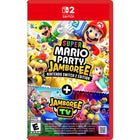 Super Mario Party Jamboree - Nintendo Switch 2 Edition + Jamboree TV-Gather your friends, pick a board, and have a Mario party! Choose your character, roll some dice, and compete in an assortment of minigames to see who can get the most stars
