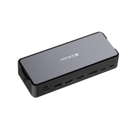 Verbatim USB-C Pro Docking Station 15-in-1 - SSD Enclosure-15 versatile ports simplifies the connection of multiple devices, from peripherals to external displays, all through a single hub​
