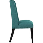Modway Baron Fabric Dining Chair - Teal-Dense Foam Padding