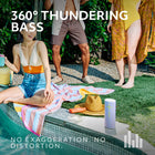 Ultimate Ears MEGABOOM 4 Portable Waterproof Bluetooth Speaker - Red-Has a massive 20-hour battery life and the latest cell technology, so you can boom all day long