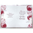 Rosedale Gold Wedding Greeting Cards/Envelopes - 5-1/2" x 8" - Religious: Flowers & Butterflies - 6 Pack-Printed on premium uncoated paper