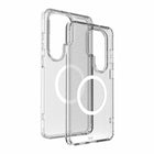 Blu Element Dropzone Rugged Glitter Cell Phone Case with Magnets for Galaxy S26 Ultra - Clear-Raised edges for camera and screen protection