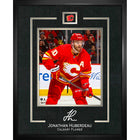 Jonathan Huberdeau Calgary Flames Replica Signature Frame - Framed Print - 16" x 20"-Premium virtual frames