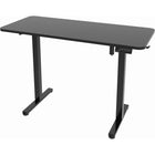 Uplite Electric Sit Stand Desk Frame - Black-Recommended table top measurements: Length of 35" to 70", Width of 23" to 36", and a Thickness of 3/4" and greater.