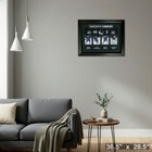 Vancouver Canucks Current Player Best of the Best Collage - Framed Print - 36" x 28"-Ready to hang - arrives fully assembled
