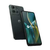 Motorola Moto G 2025 - 128 GB - Forest Grey - Bell and Virgin Plus-Super-bright 6.7" display + Bass Boost. Take your entertainment to the next level with a fast-refreshing 120Hz display and stereo sound with 1.7x more powerful bass