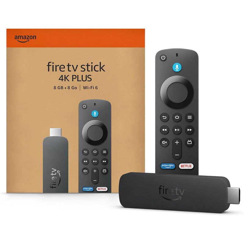 fire tv stick 4K 8GB Wi-Fi 6 【4K PLUS】 Amazon Fire TV Stick 4K Plus Streaming device - Wi-Fi 6 | staples.ca