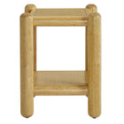 Modway Arcus Rectangular 2-Tier Side Table - Oak-5