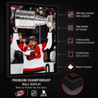 Frameworth Taylor Hall 20" H x 29" W Framed Canvas Carolina Hurricanes 2026 Stanley Cup Champions Framed Canvas - Officially Licensed NHL/NHLPA-8