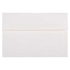 JAM Paper A8 Strathmore Invitation Envelopes - 5.5" x 8.125" - Bright White Laid - 50 Pack-Bright White Laid Paper Envelopes