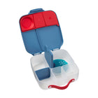 b.box - Lunchbox - Blue Blaze-Lightweight and flexible for easy packing.