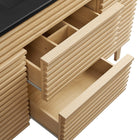 Modway Render 48" Single Sink Bathroom Vanity - Oak/Black-10