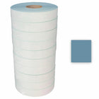 Eddie's Sato 2 Line 8 Character Permanent Labels - Blue - 60000 Pack-Blue Permanent Sato Labels - 2 Lines 8 Characters
