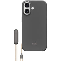 Beats Kickstand Case with MagSafe and Camera Control for iPhone 17 - Granite Grey-Compatibility With iPhone 17