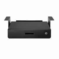 IntekView UD100 Under-Desk Storage Drawer with Lock-Foam pad prevents the device from scratching and accidental dropping