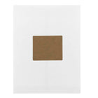 JAM Paper Mailing Address Labels, 3 1/3 x 4, Brown Kraft, 2 sets of 120 (4513702g)-Finish: smooth