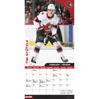 DateWorks 2026 16-Month Wall Calendar - 12" x 12" - Ottawa Senators - Bilingual-Sports