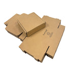 Reliabag Self Seal Corrugated Literature Mailer Boxes - 7" L x 7" W x 2" H - Kraft - 40 Pack-4