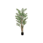 Monarch Specialties 83" Artificial Indoor Palm Tree - Floor - Black Pot-Standing at an impressive 83" tall, this lifelike artificial palm tree with 32 real touch green leaves is the perfect decorative statement piece for any indoor space