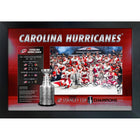 Frameworth Carolina Hurricanes 16" H x 24" W Frame 2026 Stanley Cup Champions Stats Framed Wall Art 16x24 Frameworth - Licensed NHL/NHLPA-Officially licensed NHL and NHLPA wall art: Carolina Hurricanes 16x24 Frame 2026 Stanley Cup Champions Stats for Carolina Hurricanes fans and collectors