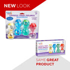 Hand2Mind Express Your Feelings Sensory Bottles-Each pack contains 4 bottles