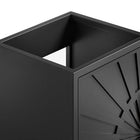 Modway Awaken 18" Bathroom Vanity Cabinet - Black-7