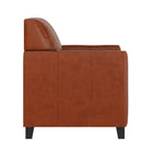 Flash Furniture HERCULES Diplomat Series Cognac Leather Chair-Plush Seat and Back