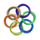 3Doodler FLOW Tri-Colour Filament Refills Box - 1.75mm - 6 Spools-Blue, Yellow, Fuchsia 