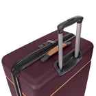 Bugatti Cannes Collection 30.50" Hardside Checked Spinner Luggage - Fig-Lined interior with dividing panel, practical pocket and tightening straps to keep content organized and in place