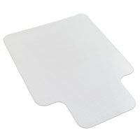Mount-It! Carpet Chair Mat with Lip - 35.5" x 47" - Clear Vinyl-MI-7817 will keep your carpet looking pristine