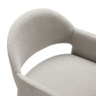 Modway Talia Upholstered Fabric Dining Armchair - Linen-9