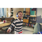 JBL Junior 320 Wireless On-Ear Kids Headphones - Blue-The plastic-free packaging folds into a fun device stand and a playful JBL sticker set is included so kids can personalize their headphones