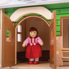Bigjigs Toys Cobblestone Farm Playset-Access the loft using the removable ladder