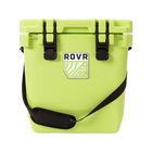 RovR CoolR 25 Quart Hard Cooler with Shoulder Strap - Matcha-Patented AnchR Pin System lets you attach essential accessories like the Prep Board, Double Cup HoldR, and Stash Bag (not included)
