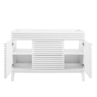 Modway Render 48" Single Sink Compatible Bathroom Vanity Cabinet - White-9