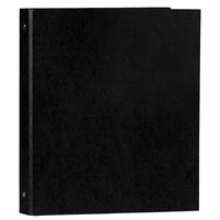 JAM Paper Kraft 1" 3-Ring Recycled Binder - Black-English only packaging