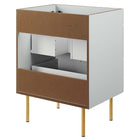 Modway Daybreak 24" Bathroom Vanity Cabinet - Light Grey-Assembly Required
