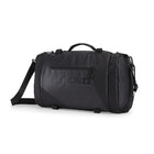 Edition22 Signature Duffle Bag - Black-Convenient AirTag  holder for tracking (AirTag  not included)