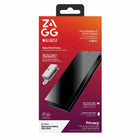 ZAGG InvisibleShield Glass Elite 2-Way Privacy Screen Protector for Galaxy S26 Ultra-Privacy Protection: The two-way privacy filter provides full-screen privacy when viewed from either side